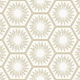 Tempaper Honeycomb Tile Metallic Gold Peel and Stick Wallpaper, 28 sq. ft.