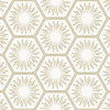 Decoratorsbest Peel And Stick Honeycomb Tile Metallic Gold Wallpaper
