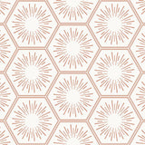 Tempaper Honeycomb Tile Bronze Peel and Stick Wallpaper, 28 sq. ft.