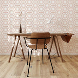 DecoratorsBest Honeycomb Tile Bronze Peel and Stick Wallpaper, 28 sq. ft.