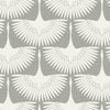 Decoratorsbest Peel And Stick Cranes By Genevieve Gorder Light Grey Wallpaper
