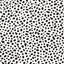 Tempaper Dalmation Dots by The Novogratz Black and White Peel and Stick Wallpaper, 28 sq. ft.