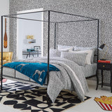 DecoratorsBest Dalmation Dots by The Novogratz Black and White Peel and Stick Wallpaper, 28 sq. ft.