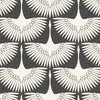 Decoratorsbest Peel And Stick Cranes By Genevieve Gorder Grey Wallpaper