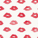 Tempaper Lips by The Novogratz Bold Red Peel and Stick Wallpaper, 28 sq. ft.