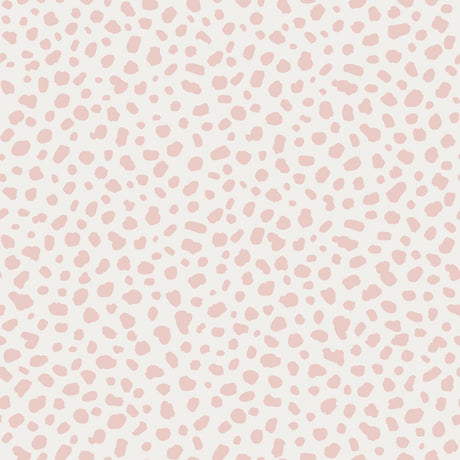 Tempaper Dalmation Dots by The Novogratz Pink Peel and Stick Wallpaper, 28 sq. ft.