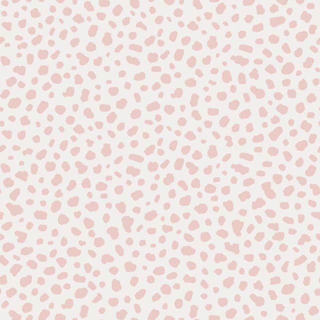 Tempaper Dalmation Dots by The Novogratz Pink Peel and Stick Wallpaper, 28 sq. ft.