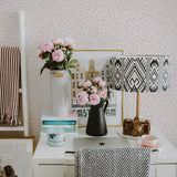DecoratorsBest Dalmation Dots by The Novogratz Pink Peel and Stick Wallpaper, 28 sq. ft.