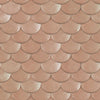 Decoratorsbest Peel And Stick Mermaid Shells By Genevieve Gorder Metallic Blush Wallpaper