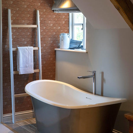 DecoratorsBest Mermaid Shells by Genevieve Gorder Metallic Copper Peel and Stick Wallpaper, 28 sq. ft.