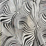 DecoratorsBest Zebra Print by The Novogratz Black and White Peel and Stick Wallpaper, 28 sq. ft.