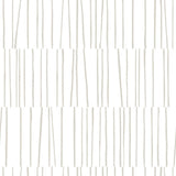 DecoratorsBest Stripe Lines by Bobby Berk Light Grey Peel and Stick Wallpaper, 28 sq. ft.