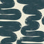 Tempaper Curvy Stripes by Bobby Berk Blue Peel and Stick Wallpaper, 28 sq. ft.