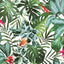 Tempaper Tropical Rainforest Green Peel and Stick Wallpaper, 60 sq. ft.