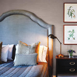 DecoratorsBest Faux Grasscloth Light Grey Peel and Stick Wallpaper, 56 sq. ft.