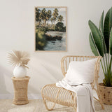 DecoratorsBest Grasscloth Warp & Weft Cream Handwoven Wallpaper, 72 sq. ft.