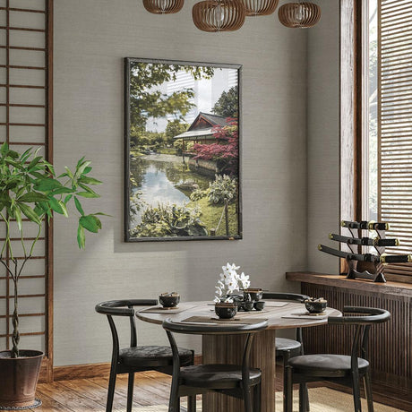 DecoratorsBest Grasscloth Sisal Natural Handwoven Wallpaper, 72 sq. ft.