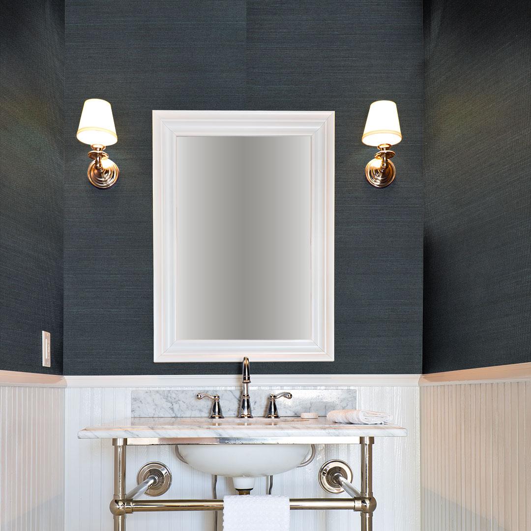 DecoratorsBest Grasscloth Sisal Indigo Handwoven Wallpaper, 72 sq. ft.