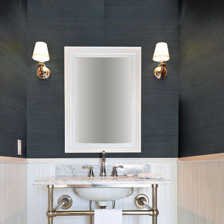 DecoratorsBest Grasscloth Sisal Indigo Handwoven Wallpaper, 72 sq. ft.