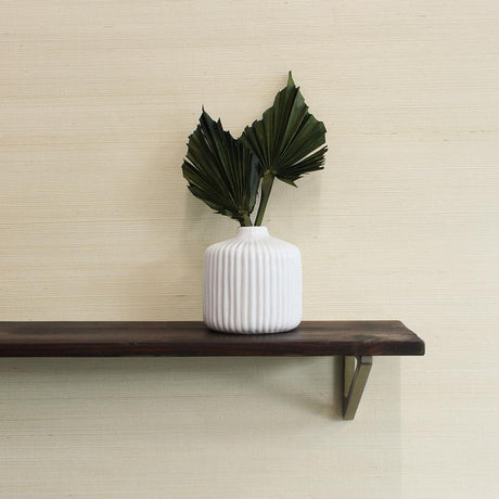 DecoratorsBest Grasscloth Sisal Light Tan Handwoven Wallpaper, 72 sq. ft.