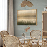 DecoratorsBest Grasscloth Sisal Blue and Silver Handwoven Wallpaper, 72 sq. ft.