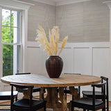 DecoratorsBest Grasscloth Sisal Light Taupe Handwoven Wallpaper, 72 sq. ft.