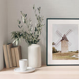 DecoratorsBest Grasscloth Loose Boxweave White Handwoven Wallpaper, 72 sq. ft.