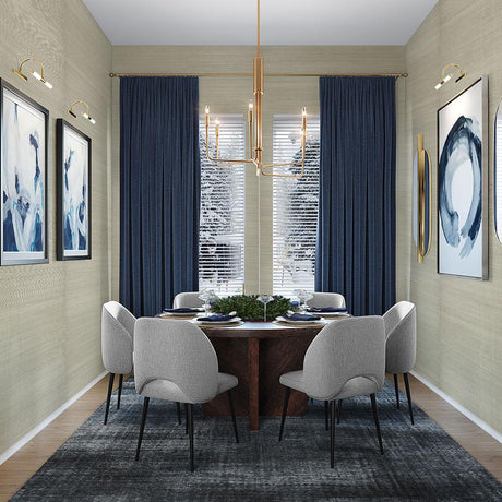 DecoratorsBest Grasscloth Sisal Taupe Handwoven Wallpaper, 72 sq. ft.