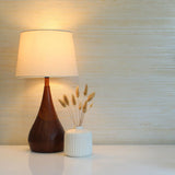 DecoratorsBest Grasscloth Sisal Tan and Silver Handwoven Wallpaper, 72 sq. ft.