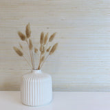 DecoratorsBest Grasscloth Sisal Tan and Silver Handwoven Wallpaper, 72 sq. ft.