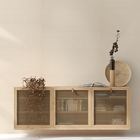 DecoratorsBest Grasscloth Sisal Linen Handwoven Wallpaper, 72 sq. ft.