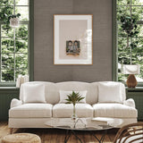 DecoratorsBest Grasscloth Sisal Dark Brown Handwoven Wallpaper, 72 sq. ft.