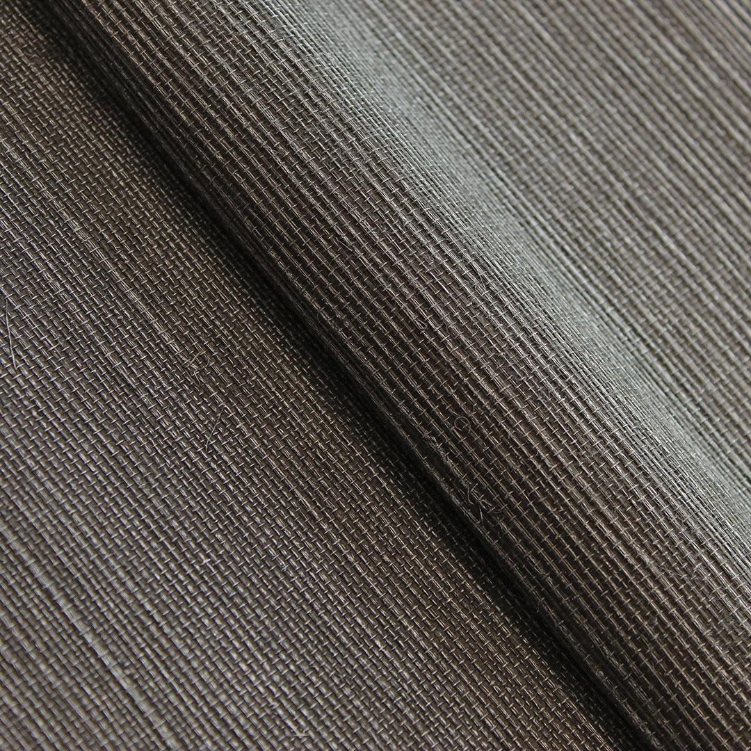 Tempaper Grasscloth Sisal Brown and Silver Handwoven Wallpaper, 72 sq. ft.