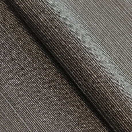 Tempaper Grasscloth Sisal Brown and Silver Handwoven Wallpaper, 72 sq. ft.