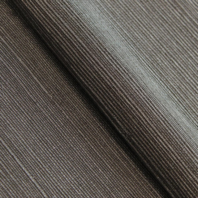 Tempaper Grasscloth Sisal Brown and Silver Handwoven Wallpaper, 72 sq. ft.