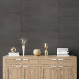 DecoratorsBest Grasscloth Sisal Brown and Silver Handwoven Wallpaper, 72 sq. ft.