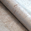 Decoratorsbest Authentic Grasscloth Authentic Cork Silver Wallpaper