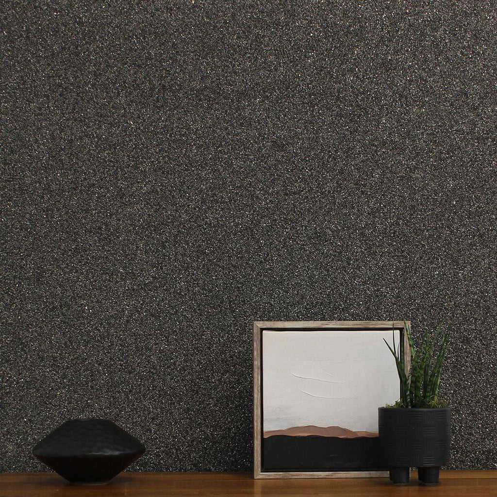 DecoratorsBest Authentic Cork Charcoal Handwoven Wallpaper, 72 sq. ft.