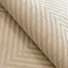 Decoratorsbest Authentic Grasscloth Grasscloth Herringbone Light Tan Wallpaper