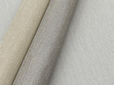 York Grey Shimmering Linen Grey Wallpaper