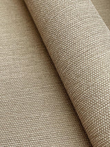 York Light Caramel Shimmering Linen Brown Wallpaper