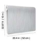 York Grey Piedmont Bamboo Grey Wallpaper