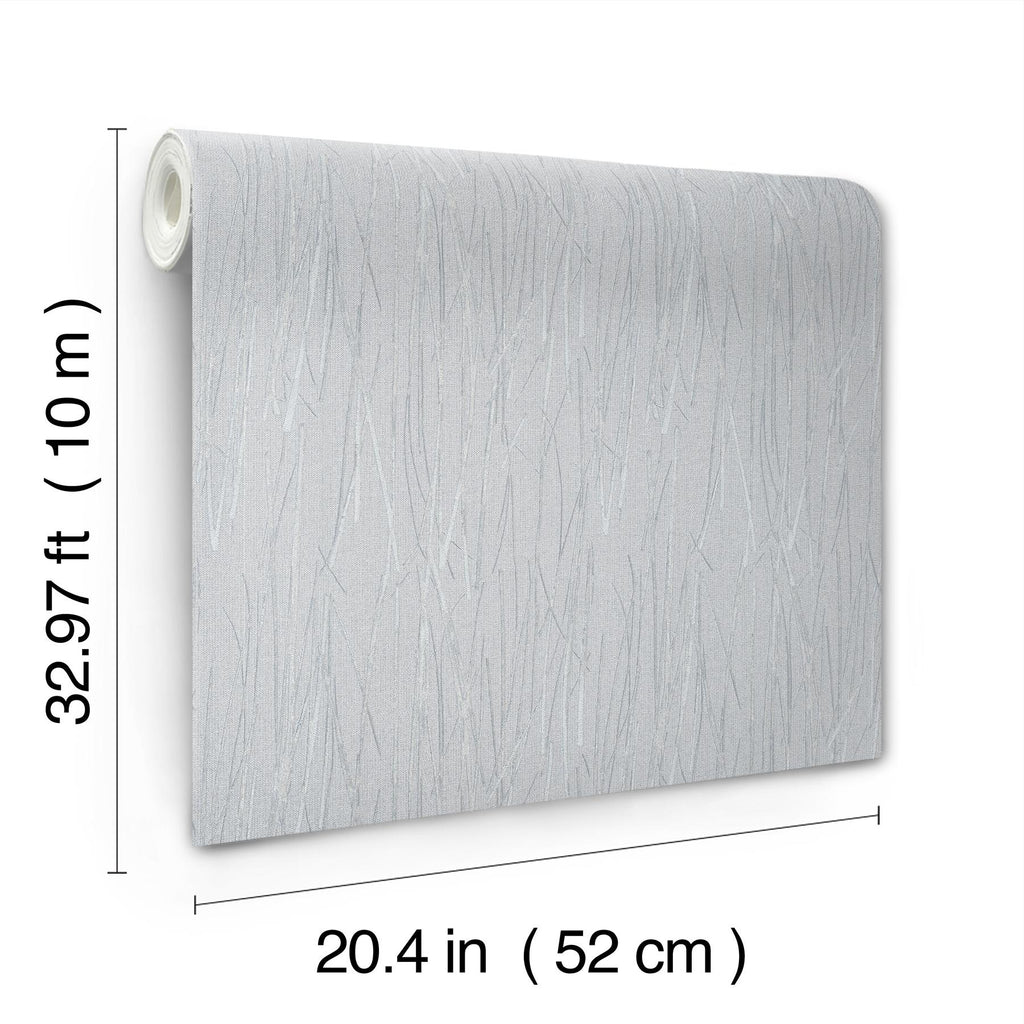 York Grey Piedmont Bamboo Grey Wallpaper