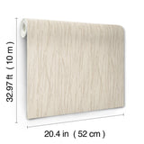 York Ivory Piedmont Bamboo Ivory Wallpaper
