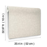 York Cream Capri Cream Wallpaper