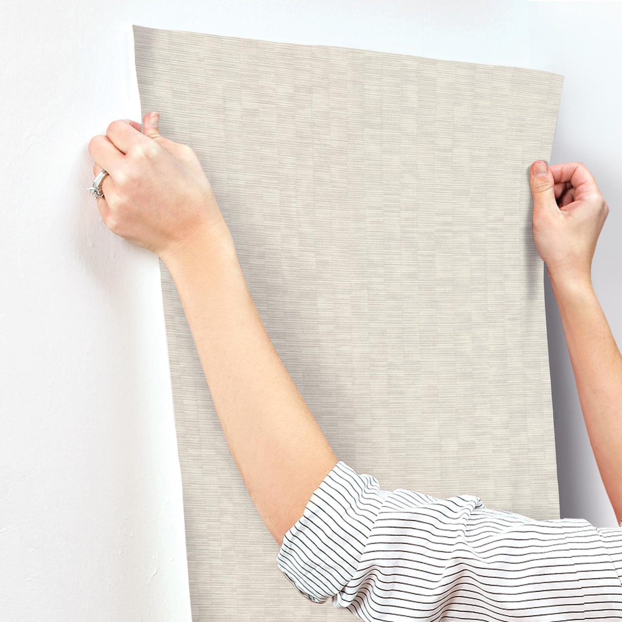 York Cream Capri Cream Wallpaper
