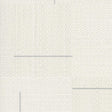 York Ivory Geo Block Weave Ivory Wallpaper