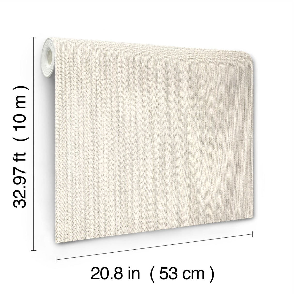 York Linen Dutch Braid Beige Wallpaper