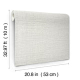 York Ivory Scotland Tweed Ivory Wallpaper