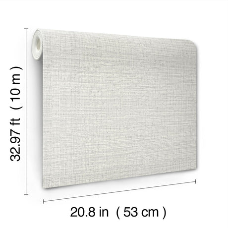 York Ivory Scotland Tweed Ivory Wallpaper